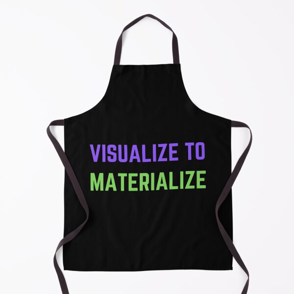 Item preview, Visualize to Materialize Motivational Mantra designed and sold by Einstein12345.