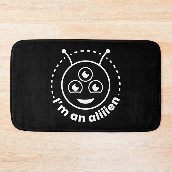 Item preview, I'm an aliiien | Funny alien (WHITE DESIGN) designed and sold by EleannaInSpace.