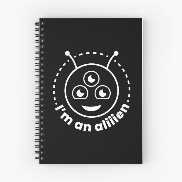 Item preview, I'm an aliiien | Funny alien (WHITE DESIGN) designed and sold by EleannaInSpace.