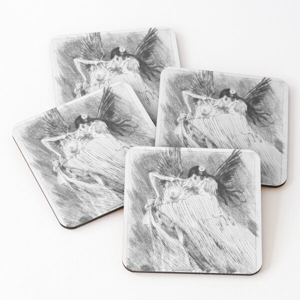 Item preview, Kisses of Death - Félicien Rops  designed and sold by Vintage Designs +.