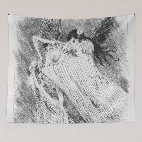 Item preview, Kisses of Death - Félicien Rops  designed and sold by Vintage Designs +.