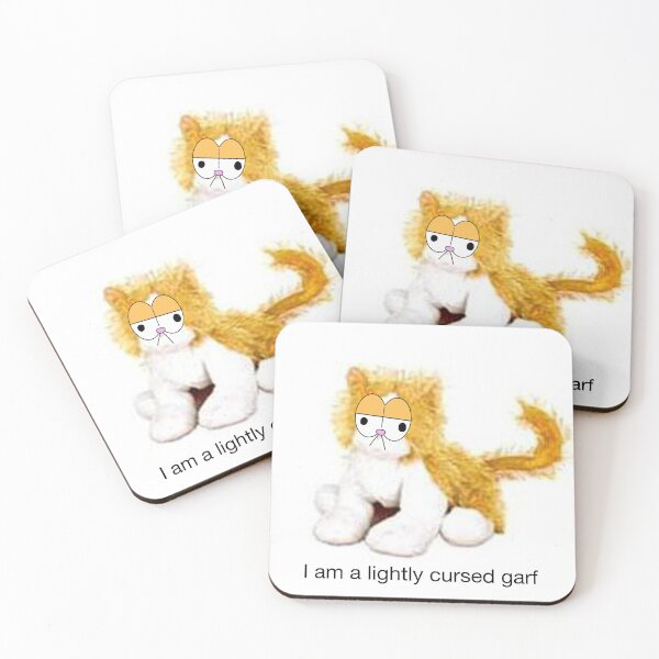 Item preview, Lightly Cursed Garf designed and sold by Matthew Jobson.