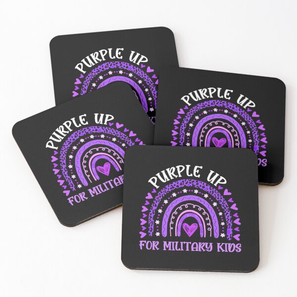 Item preview, Purple Up For Military Kids Month Of The Military Child designed and sold by HaaChris-Artis.