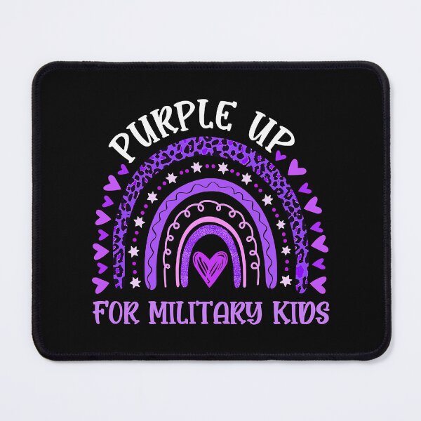 Item preview, Purple Up For Military Kids Month Of The Military Child designed and sold by HaaChris-Artis.
