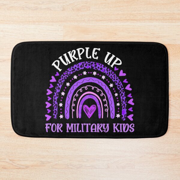 Item preview, Purple Up For Military Kids Month Of The Military Child designed and sold by HaaChris-Artis.