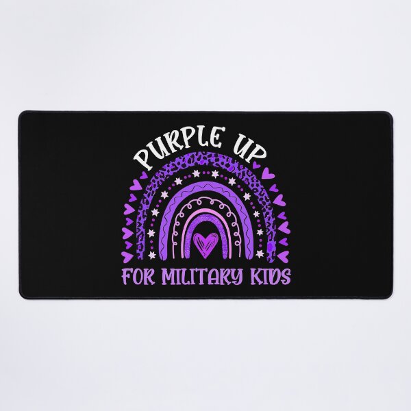 Item preview, Purple Up For Military Kids Month Of The Military Child designed and sold by HaaChris-Artis.