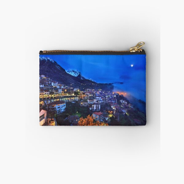 Item preview, Night falling in Arachova & Parnassos mountain designed and sold by Hercules Milas.