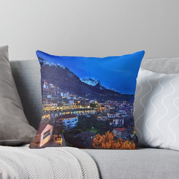 Item preview, Night falling in Arachova & Parnassos mountain designed and sold by Hercules Milas.