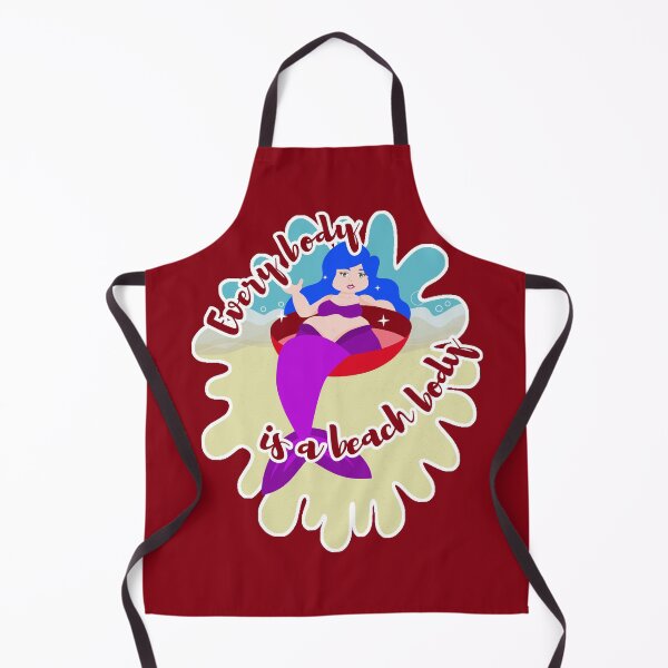 Item preview, Every Body Is A Beach Body mermaid body positivity designed and sold by incurablehippie.