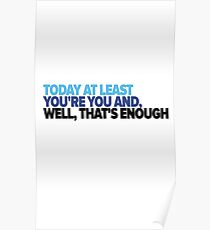 That's enough Poster
