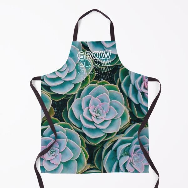 Item preview, GROW (above) - Vibrant Green Succulents designed and sold by AliceSLee.