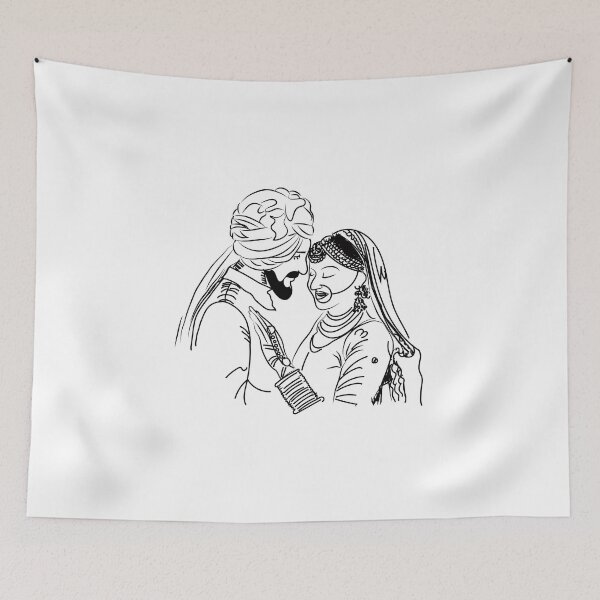 Item preview, Indian wedding clip art t-shirt designed and sold by KARTICK DUTTA.