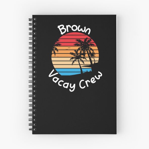 Artikelvorschau, Brown Vacay Crew Brown Family Vacation entworfen und verkauft von RoguePixel.