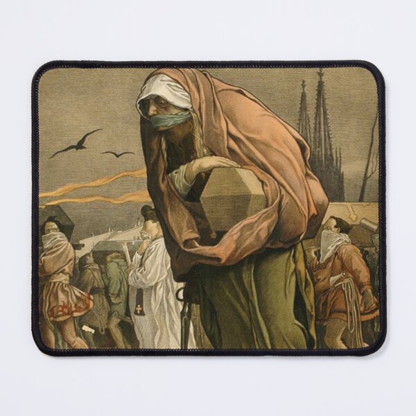 Item preview, The Plague (Pestis) lithograph II - Felix Jenewein designed and sold by Vintage Designs +.