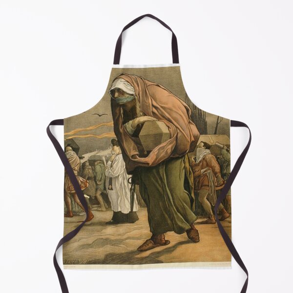 Item preview, The Plague (Pestis) lithograph II - Felix Jenewein designed and sold by Vintage Designs +.