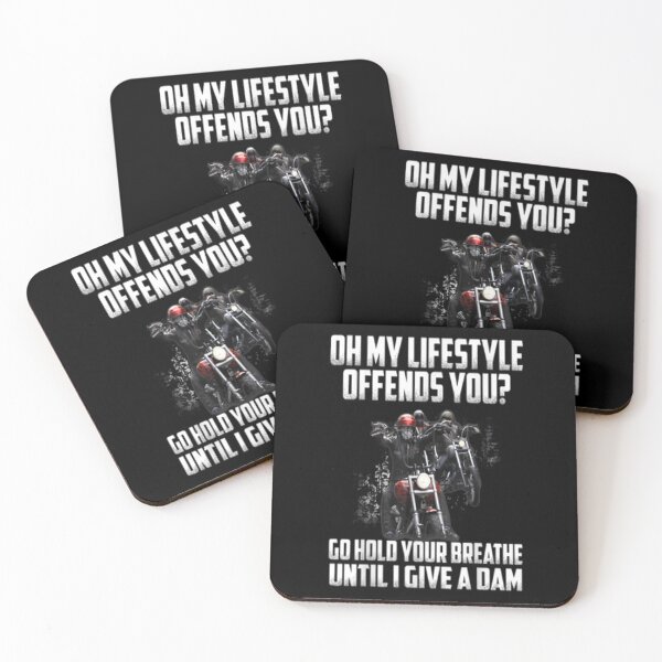 Item preview, Oh My Lifestyle Offends You Go Hold Your Breathe- Motorcycle designed and sold by Sarena84.