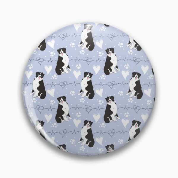 Item preview, LOVE Black White Australian Shepherd designed and sold by Lulupainting.