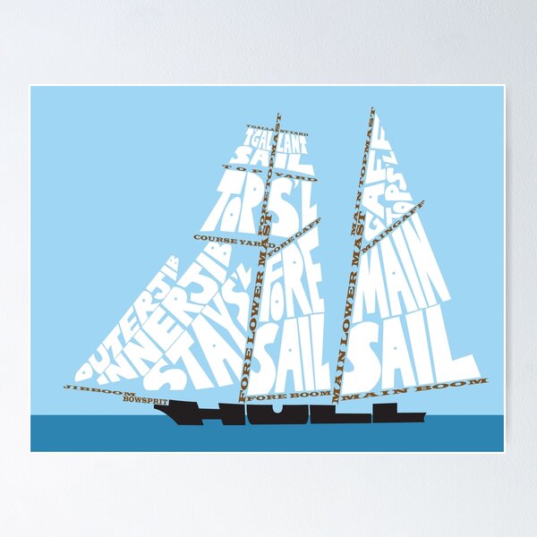 Item preview, Tops'l Schooner Sail/Spar Plan designed and sold by boat stuff.