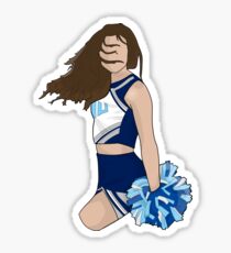 cheerleader wave Sticker