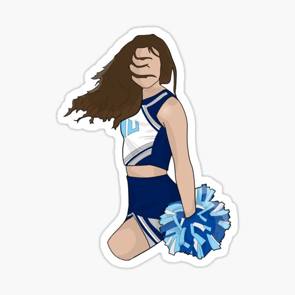 Dallas Cowboys Cheerleader Sticker for Sale by carolineomara