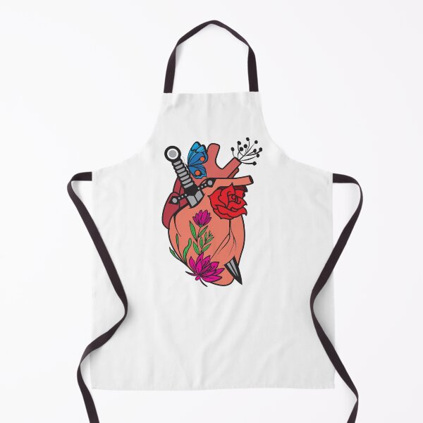 Item preview, The human heart and roses are pierced with a dagger designed and sold by 397HOUSE Your happy time.