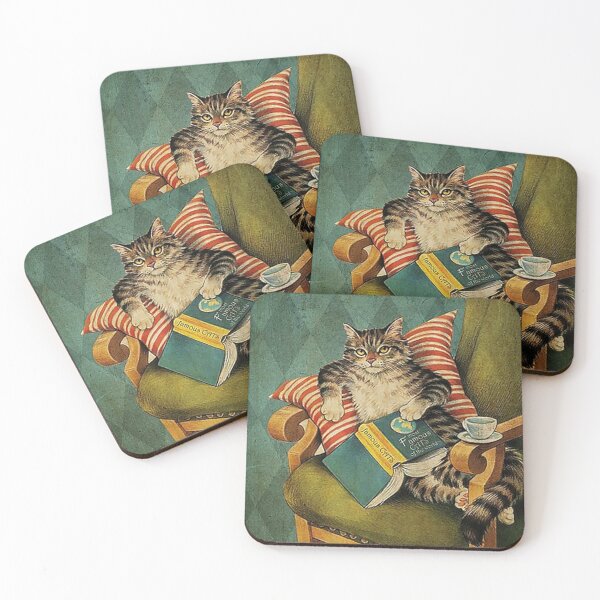 Item preview, That's What I Do I Read Books i drink tea and i know things cat lover gifts designed and sold by christiedreedc.
