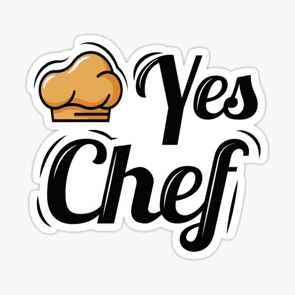 Yes Chef, The Bear , Sticker – Random Accessories NYC