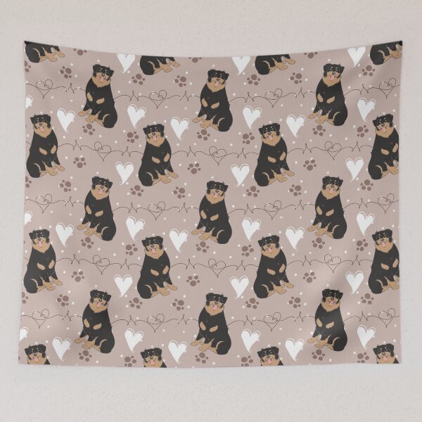 Item preview, LOVE Black Tan Australian Shepherd designed and sold by Lulupainting.