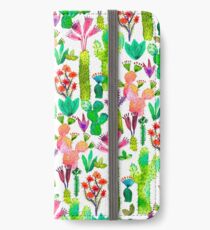 Cacti garden iPhone Wallet/Case/Skin