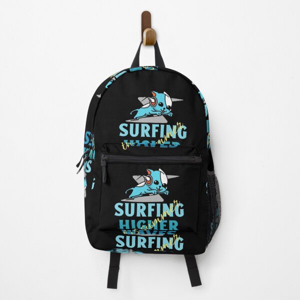 Item preview, Cute And Funny Summer Surfing Higher Waves Adventure designed and sold by InspiredForever.