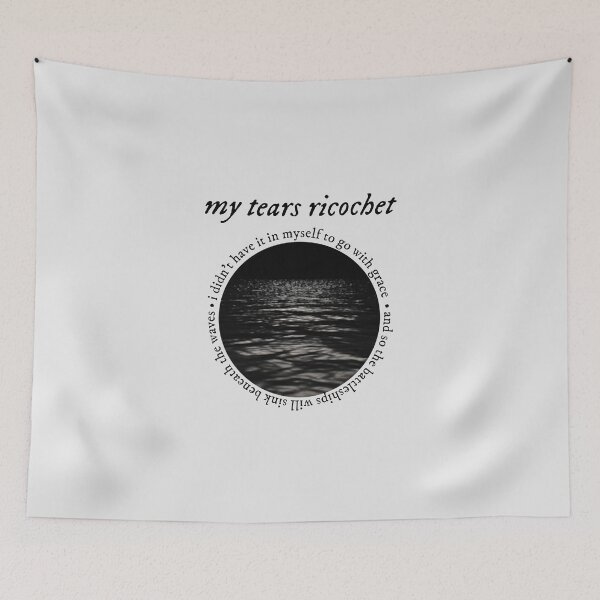 Item preview, taylor swift | folklore | my tears ricochet designed and sold by estheticalrh.