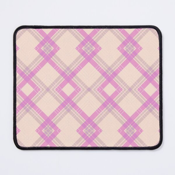 Item preview, Light purple & grey check stripes over Tan cream,background designed and sold by NadineMay.