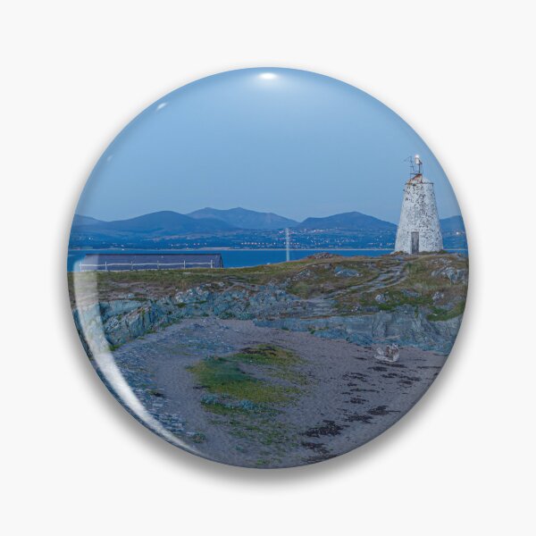 Item preview, Goleudy Twr Bach lighthouse at dusk designed and sold by Paul Madden.