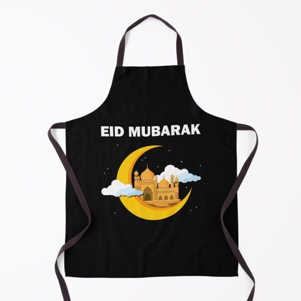Item preview, Eid Mubarak Happy Eid al-Fitr al-Adha Ramadan Kareem Yellow Lantern Fanous Crescent Gift (2) designed and sold by ArcuteDesign.