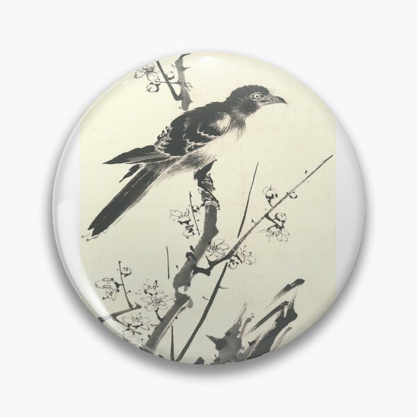 Item preview, Mynah Bird on Plum Branch designed and sold by Ktwop.
