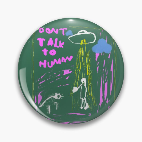 Item preview, Dont talk to human designed and sold by Cat cut cop.