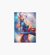 Samus Aran Art Board
