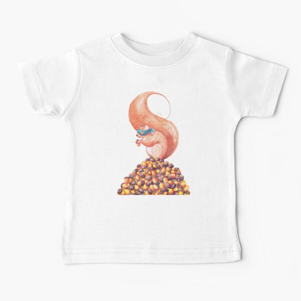 The Bandit Squirrel Baby T-Shirt