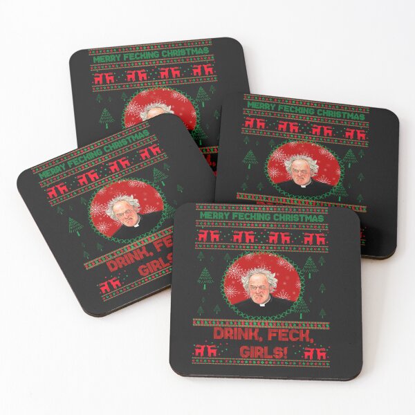Item preview, Father Jack Christmas Jumper Drink Feck Girls- Father Ted designed and sold by Shelmodine79.