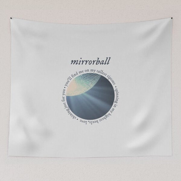 Item preview, taylor swift | folklore | mirrorball designed and sold by estheticalrh.