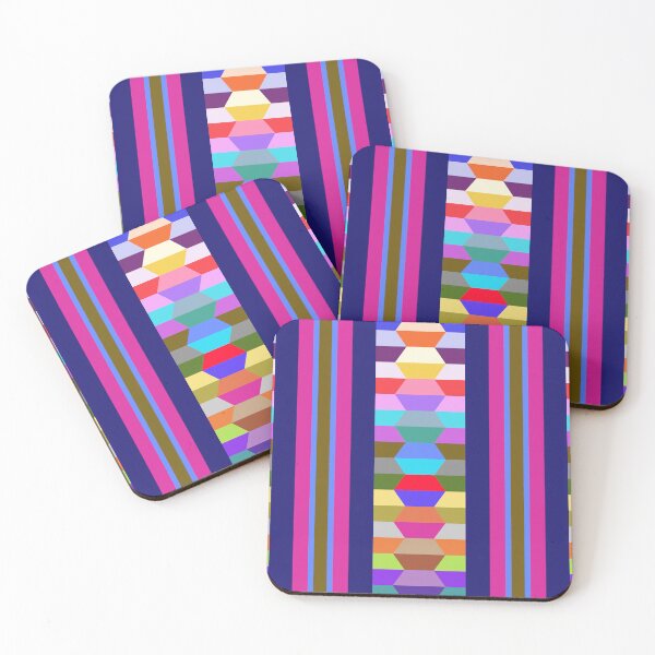 Item preview, Colorful Kente Cloth African Ashanti Pattern  designed and sold by Anna Lemos.