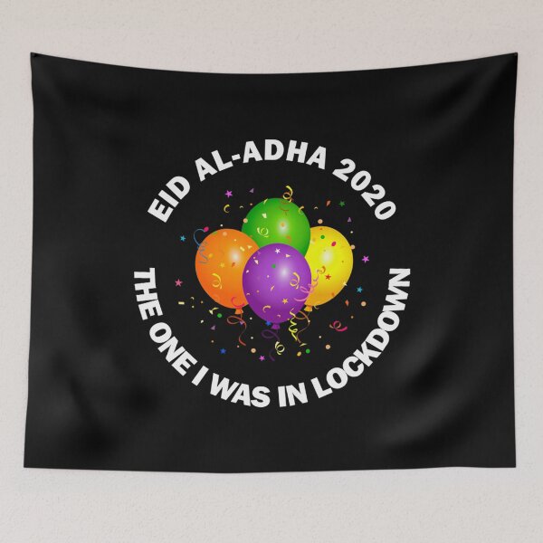 Item preview, Happy Eid Mubarak 2020 Al-Fitr Al-Adha Ramadan Kareem Hajj Mabroor Funny Lockdown Social Distancing  designed and sold by ArcuteDesign.