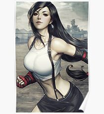 Tifa Final Fantasy Poster
