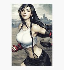 Tifa Final Fantasy Photographic Print