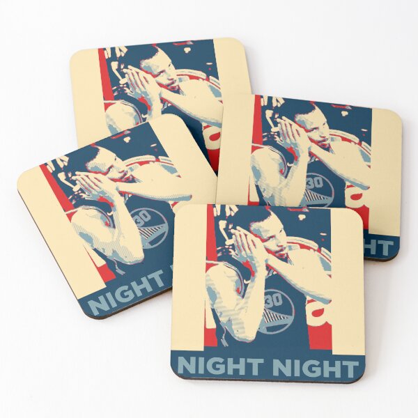 Item preview, Steph Curry Night Night Obama Poster designed and sold by emzimerch1.