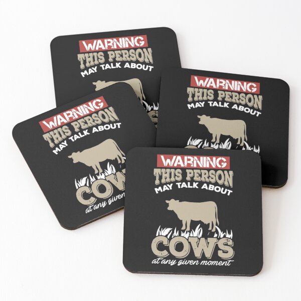 Item preview, of warning this person may talk about cows at any given momen black designed and sold by ArcuteDesign.