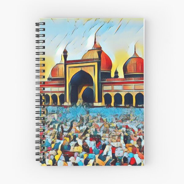 Item preview, Mecca colorful painting, Islamic architected design designed and sold by dineshshop1.