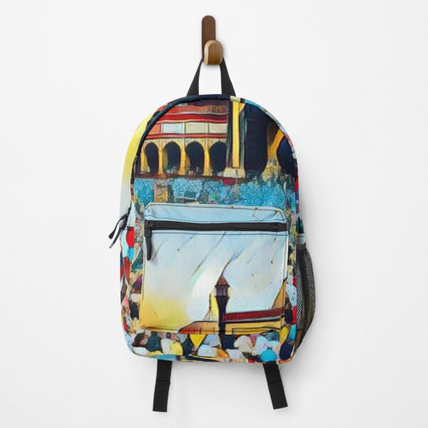 Item preview, Mecca colorful painting, Islamic architected design designed and sold by dineshshop1.