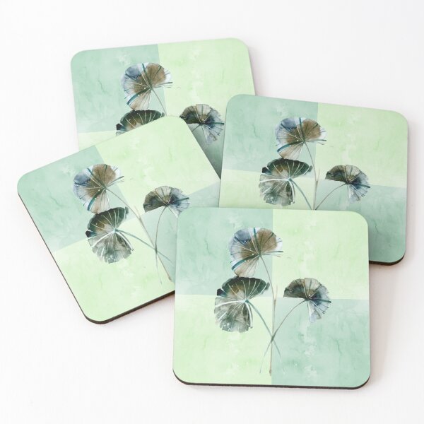 Item preview, watercolor aquatic plant designed and sold by APURU.