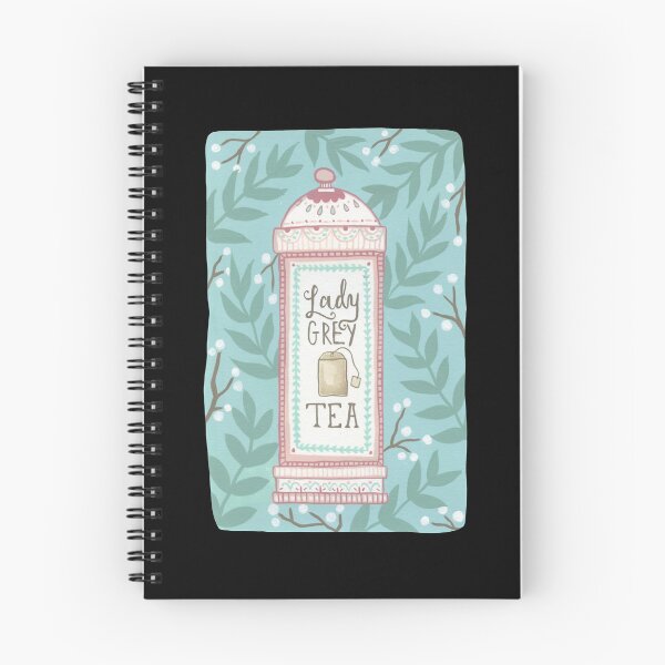 Item preview, Lady Grey Patterned Tea Tin ,, designed and sold by BatshopAlex.